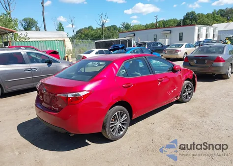 2016 Toyota Corolla Le Plus z USA, uszkodzony, nr VIN 2T1BURHE9GC546250